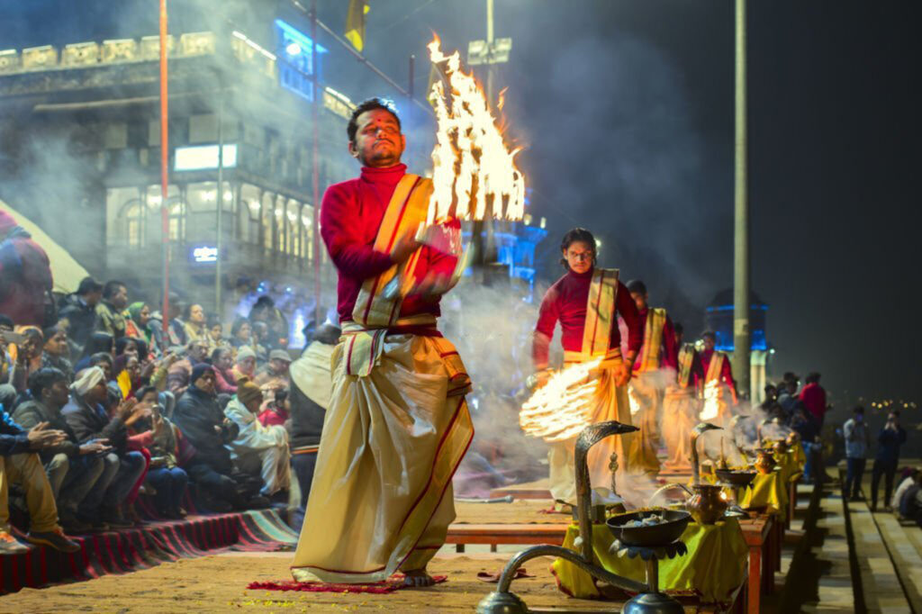 Ganga Arti in Varanasi