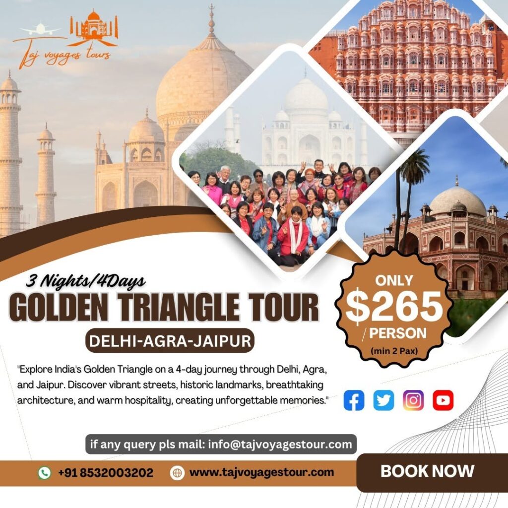 6 Days Golden Triangle Tour Package – Book India’s Best Travel Circuit